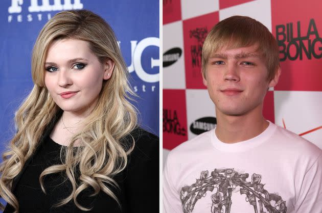 Abigail Breslin and Evan Ellingson