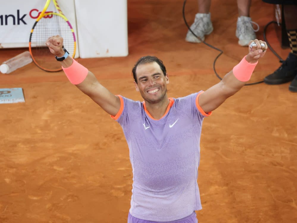 Nadal in Madrid erstmals mit Satzverlust (THOMAS COEX)