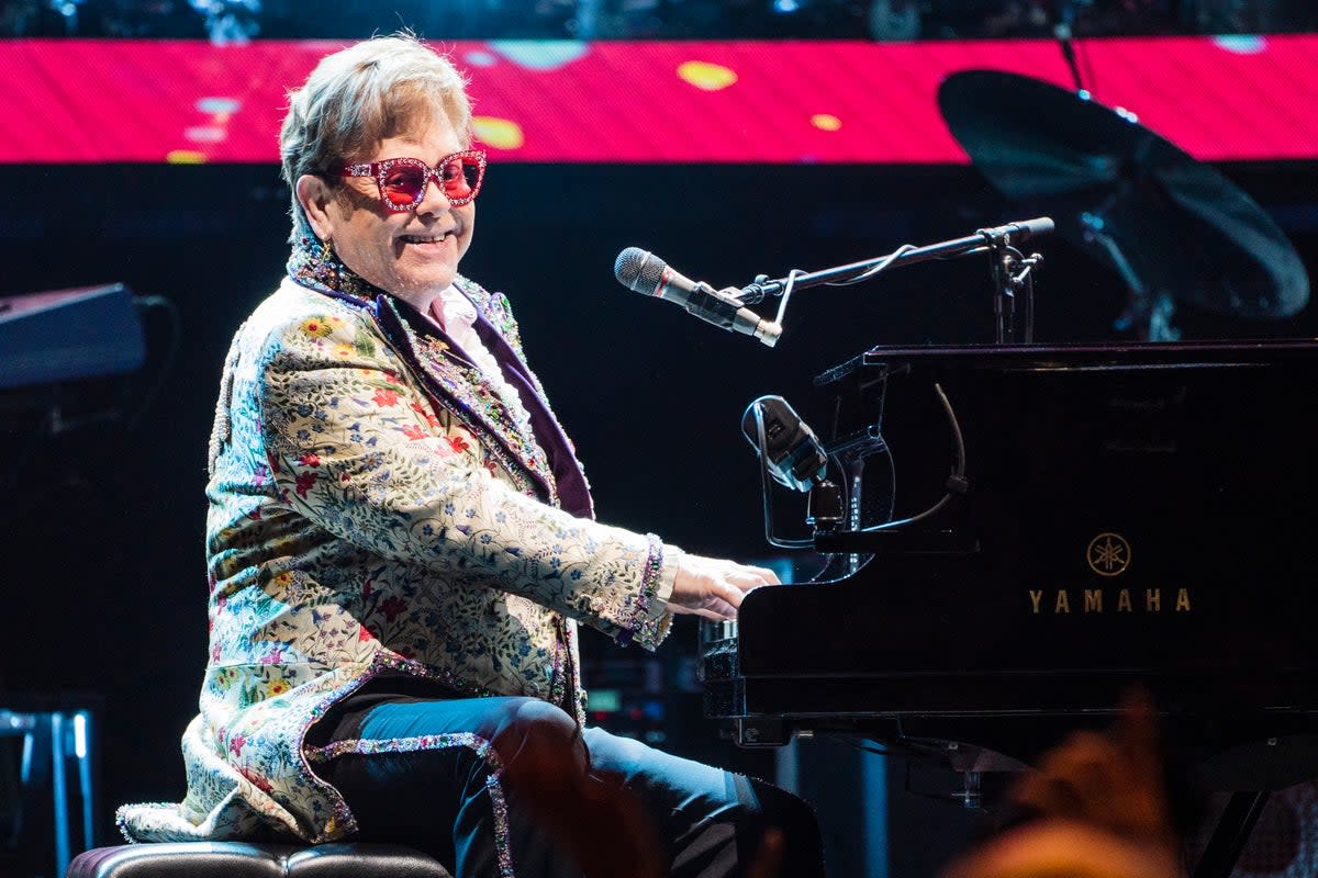 Elton John on his Farewell Yellow Brick Road tour (Getty Images)