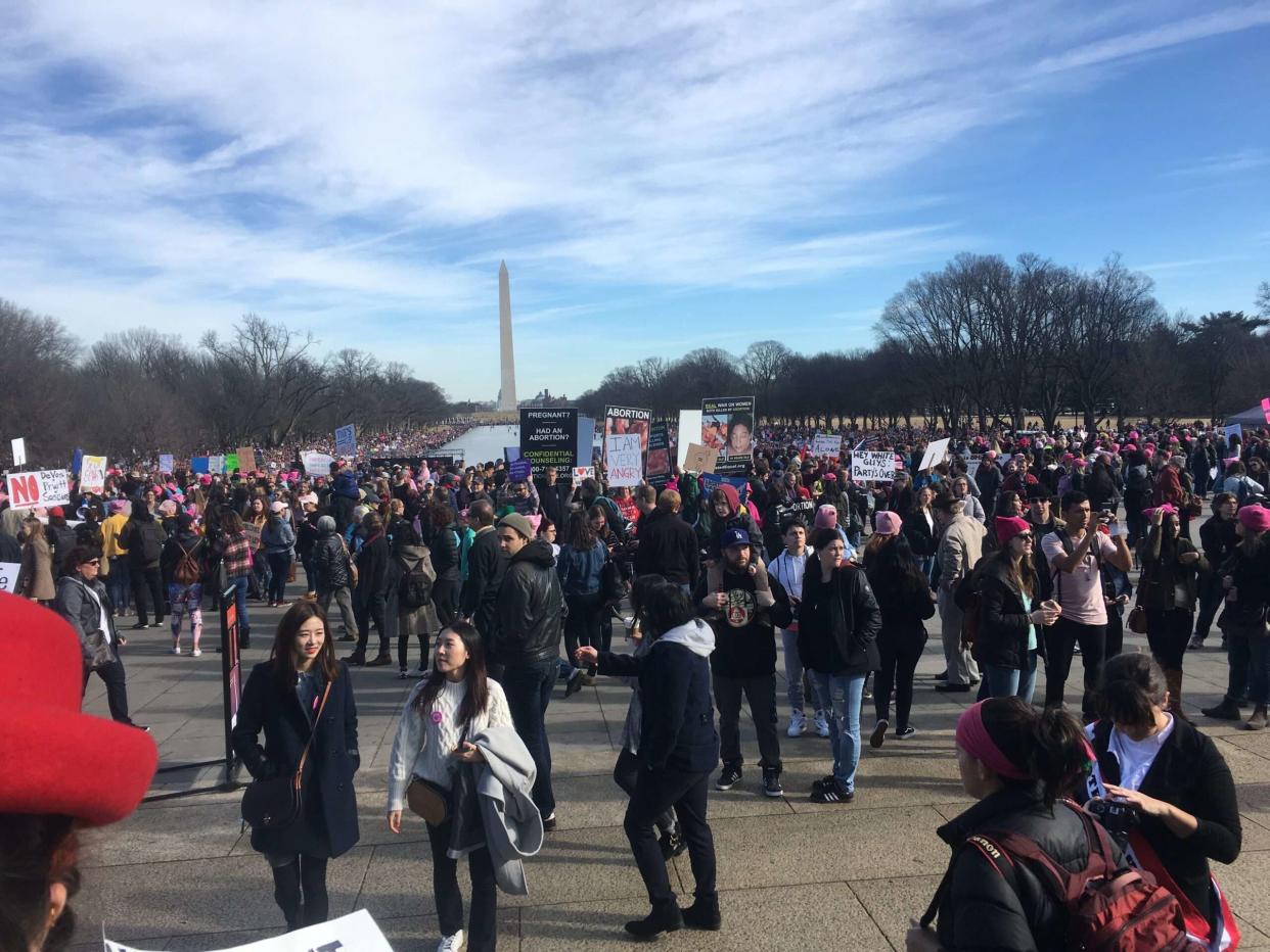 women's march, D.C. | 2018 (ENB/Reason)