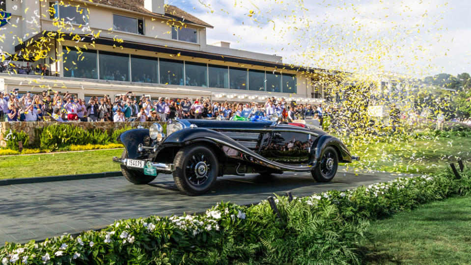 1937 Mercedes-Benz 540K Special Roadster at the Concours d'Elegance