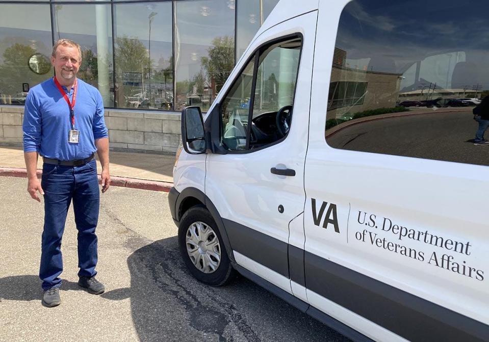 Don Meyer, 60, has worked as a volunteer driver for the Erie Veterans Affairs Medical Center for about a year. He transports veterans to medical facilities around the Erie area.