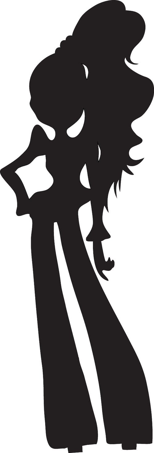 lady gaga silhouette