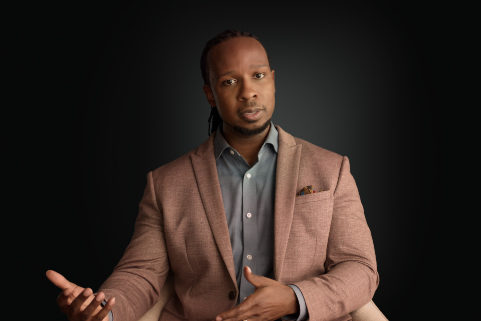 Author Ibram X. Kendi in 'Stamped From the Beginning.'