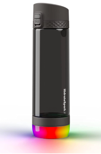 HidrateSpark PRO Smart Water Bottle Tritan Plastic, Tracks Water Intake