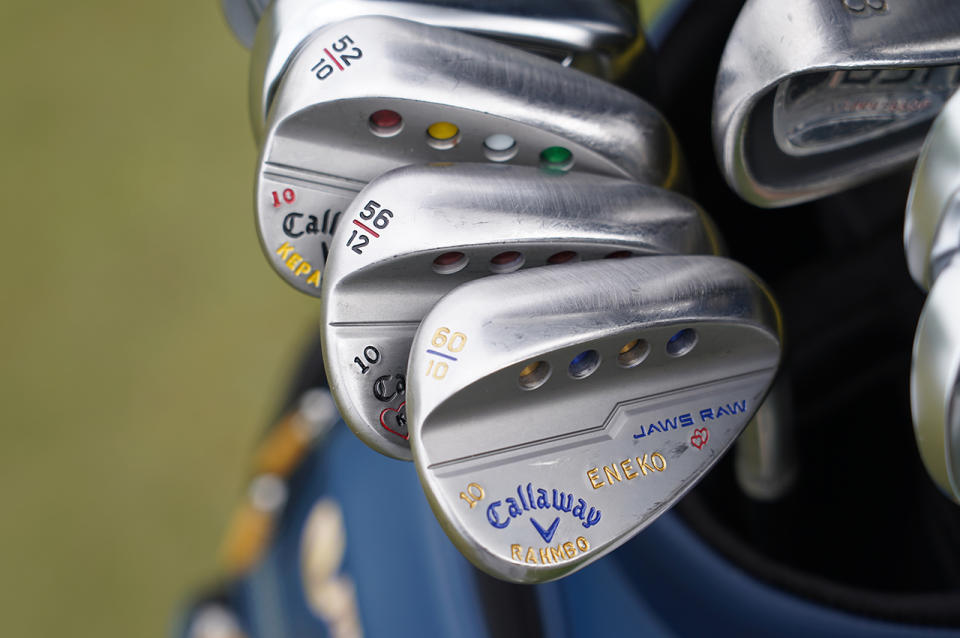 Jon Rahm's Callaway JAWS RAW wedges