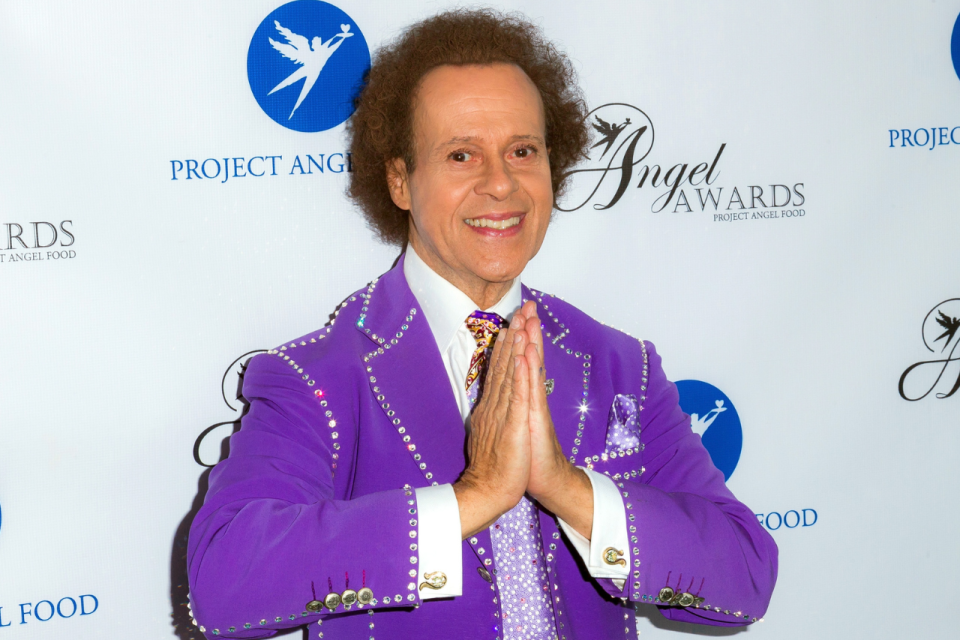 Richard Simmons shared his experience with skin cancer with fans. (Image via Getty Images)