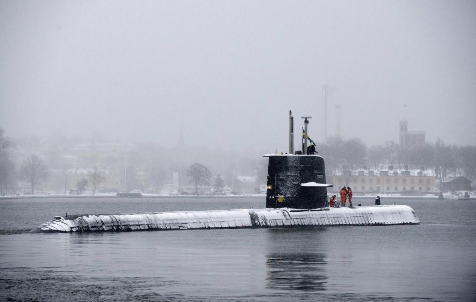 Sweden Gotland-class submarine Halland