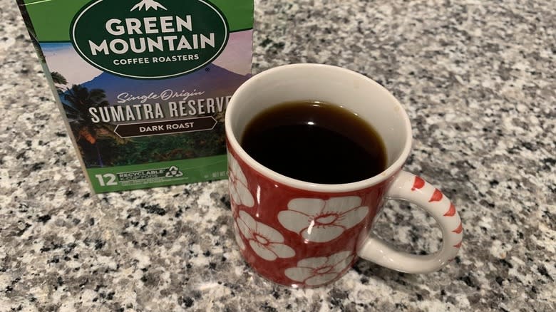 Green Mountain Sumatra Reserve coffee
