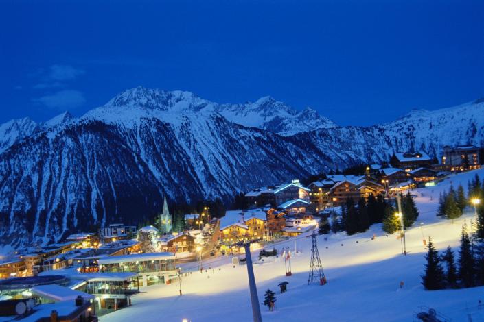 Pistes de ski de Courchevel