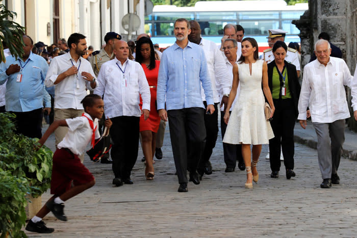 Los Reyes en Cuba