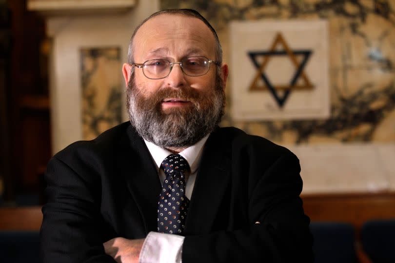 Rabbi Arnold Saunders -Credit:Manchester Evening News