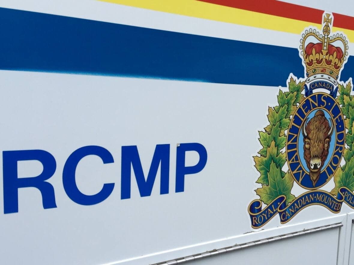 RCMP say they received a report of a house fire in Fox Lake early Saturday morning and arrived to find the residence destroyed.  (CBC - image credit)