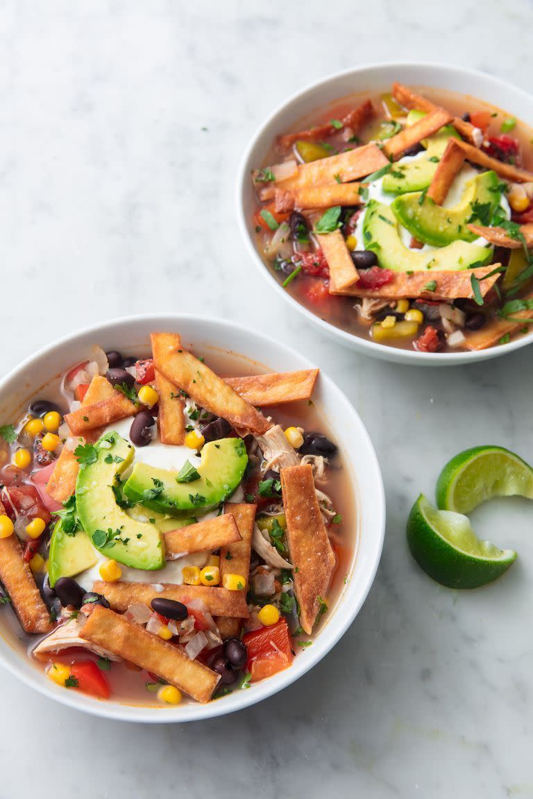 Slow-Cooker Chicken Tortilla Soup