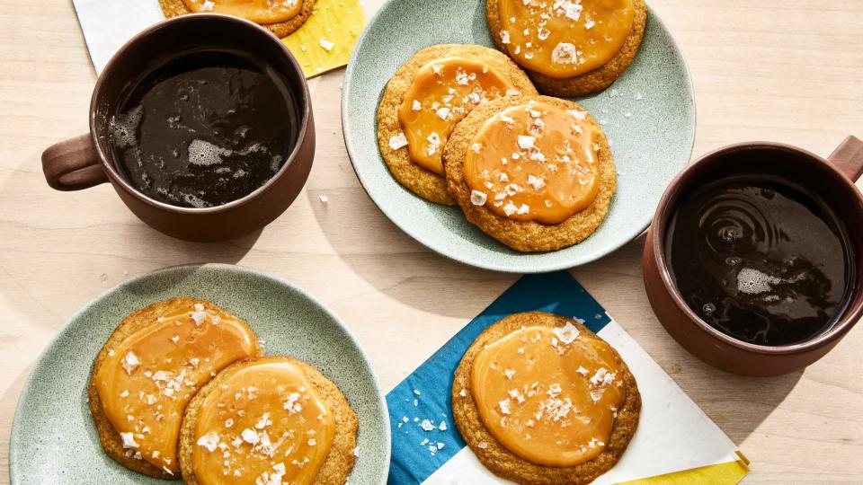 Bourbon-Caramel Cookies