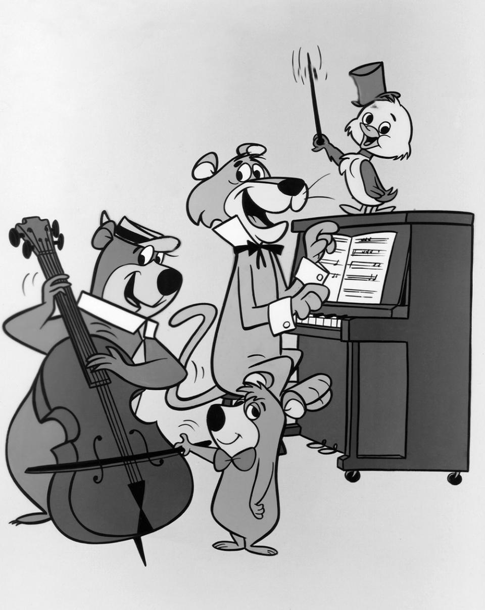 THE YOGI BEAR SHOW, Yogi Bear, Boo Boo, Snagglepuss, Yakky Doodle, 1961-88