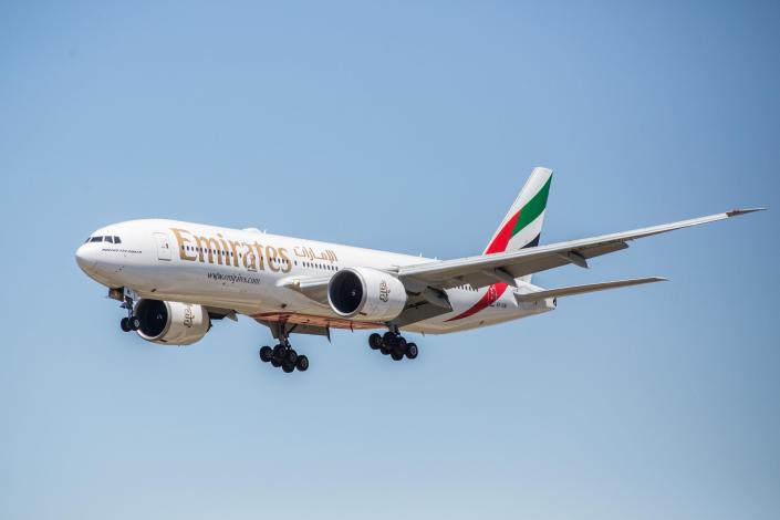 Emirates Boeing 777-300ER airplane