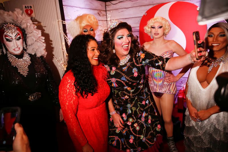 'Drag Queens on Ice' event in San Francisco