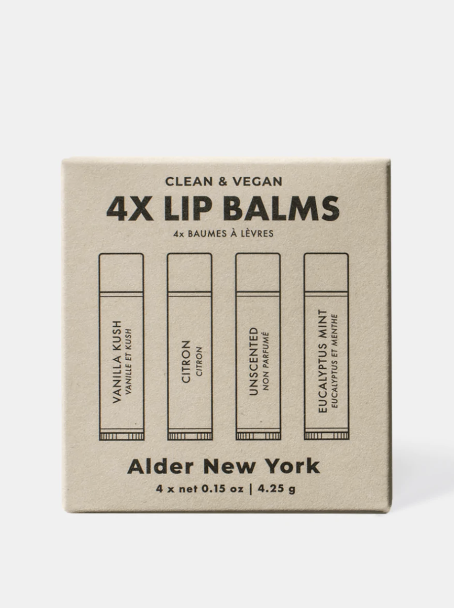 55) 4X Lip Balm Set