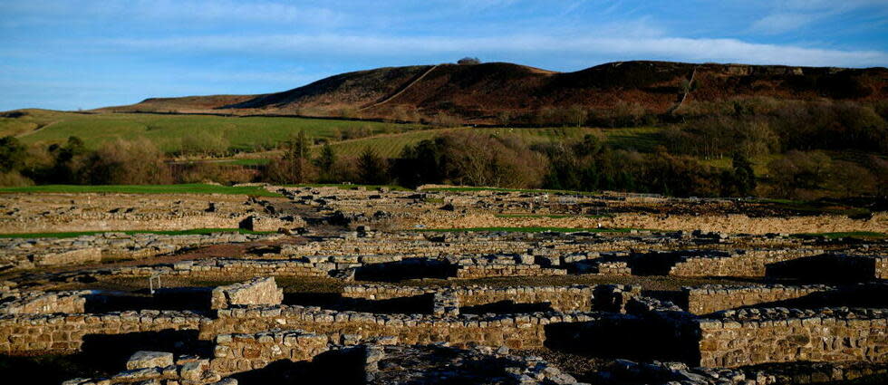 Vue d'une partie des 5 hectares du site archéologique Vindolanda (photo d'illustration).
