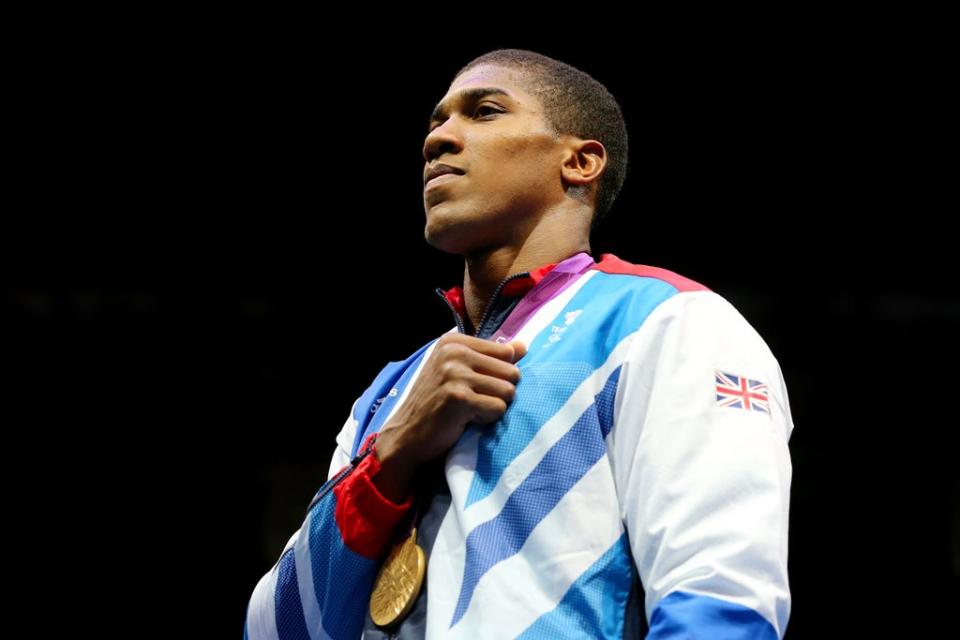 Anthony Joshua won a gold medal at the London 2012 Games (Getty Images)