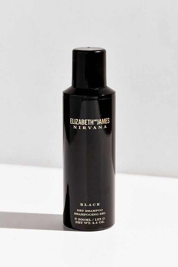 The Nirvana dry shampoo by <a href="http://www.elizabethandjames.us/" target="_blank">Elizabeth and James</a> (one of Mary-Kate and Ashley's brands)&nbsp;is basically a hybrid between one of their scents and a dry shampoo,&nbsp;both of which we love.&nbsp;Like many other dry shampoos, the formula comes out white, but it's nothing a little rubbing in won't fix. (Pro tip: apply dry shampoo before bed and&nbsp;your hair will look refreshed and texturized by morning.)<br /><br /><strong><a href="https://www.urbanoutfitters.com/shop/elizabeth-and-james-nirvana-dry-shampoo" target="_blank">Elizabeth And James Nirvana Dry Shampoo</a>, $28</strong>