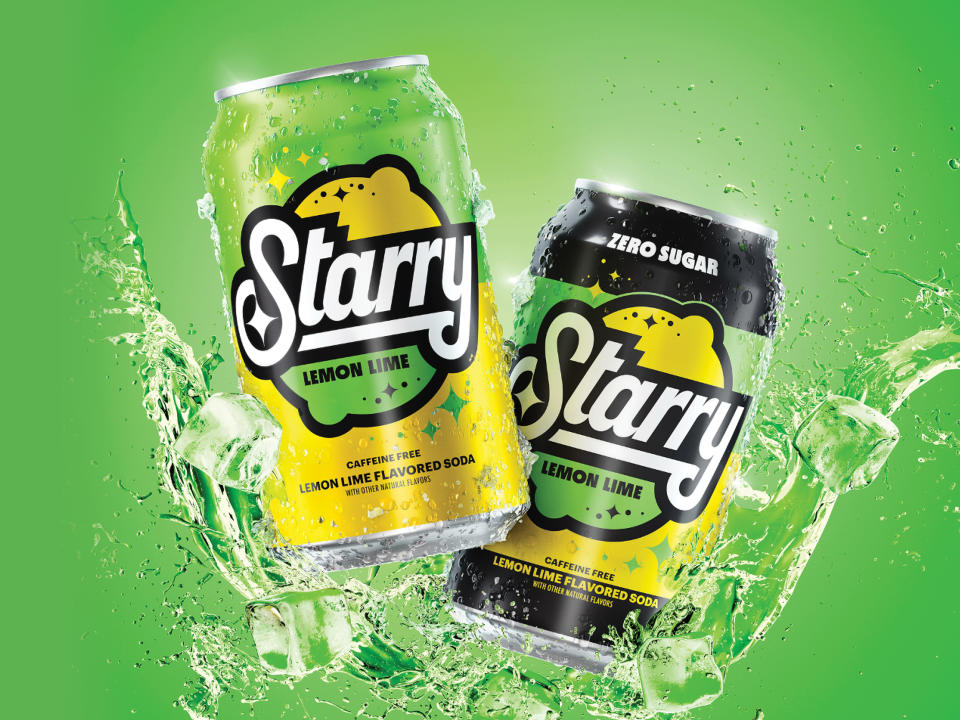 Starry comes in both regular and zero-sugar options. (PepsiCo)