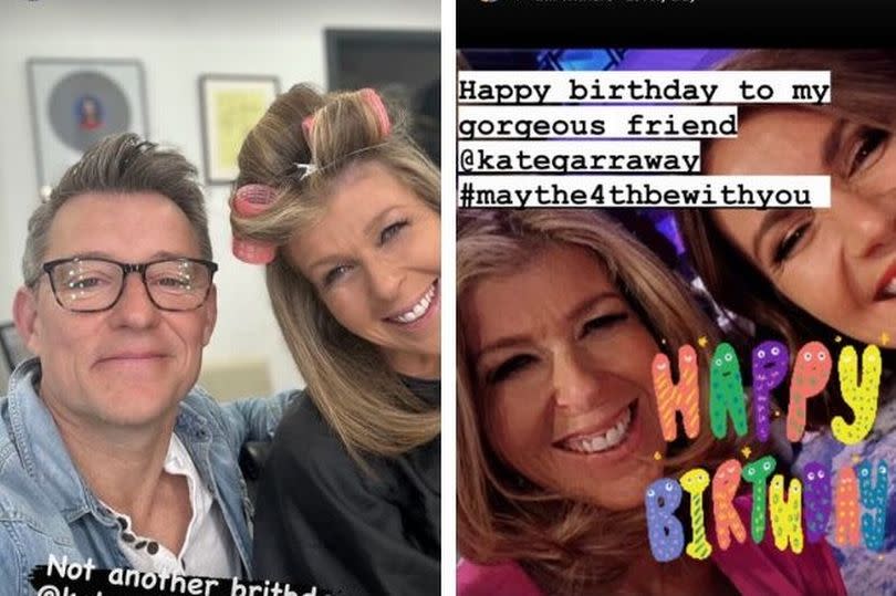 Ben Shephard and Susanna Reid were some of those that shared memories and birthday wishes with Kate