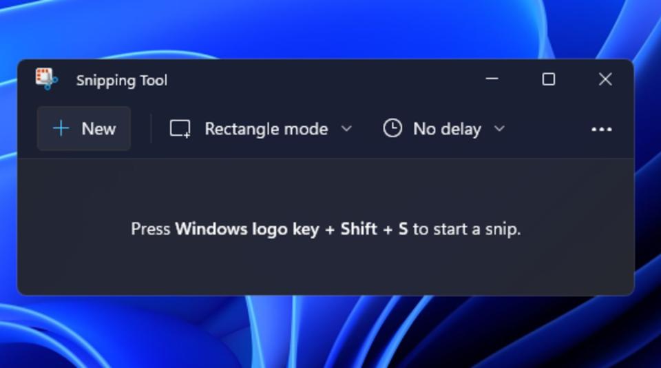 Windows 11 Snipping Tool