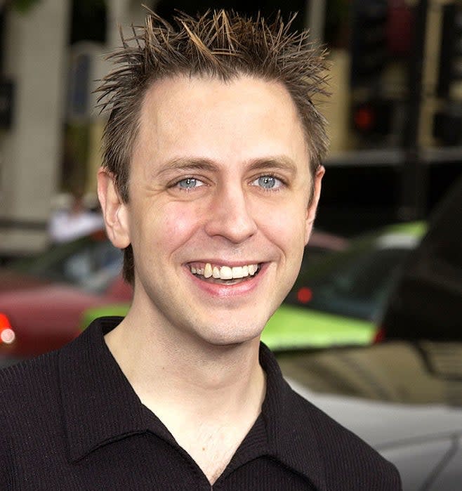 James Gunn with early 2000's spiky hair