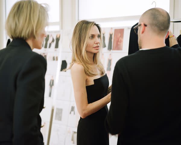 Angelina Jolie Basically Wore a Wedding Gown to the Airport