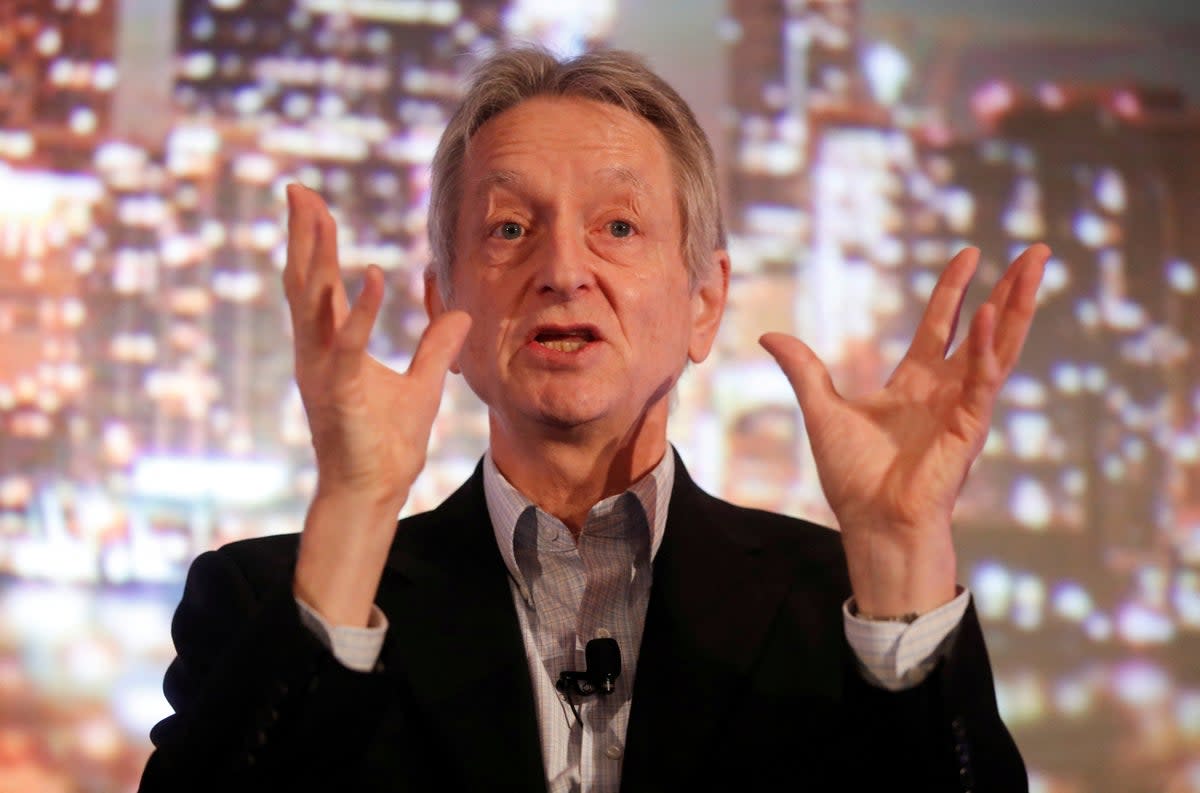 Geoffrey Hinton: ‘This stuff could actually get smarter than people’ (Reuters)