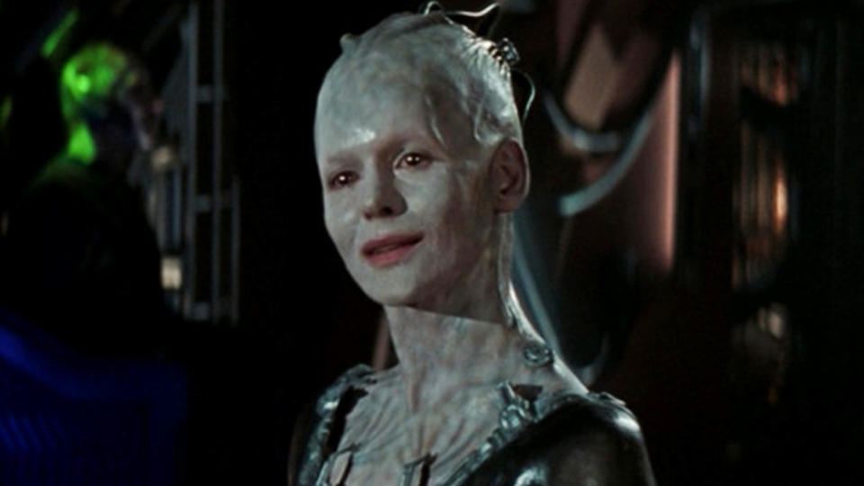 Borg Queen in "Star Trek: First Contact"