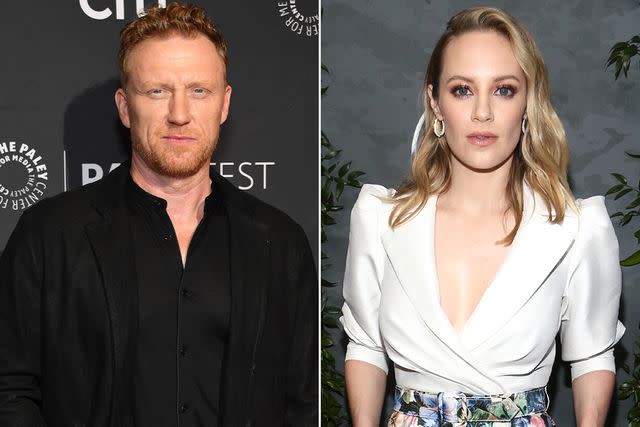 <p>Jon Kopaloff/Getty, Tommaso Boddi/WireImage</p> Kevin McKidd, Danielle Savre