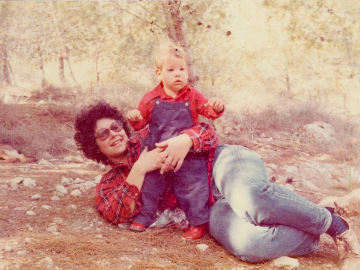 Ronit Plank and her mother