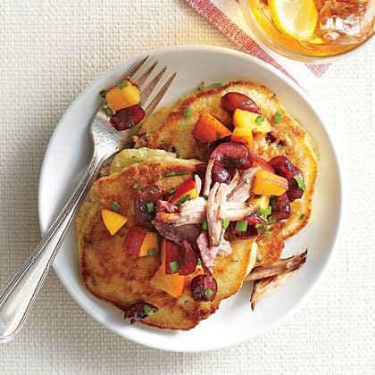 Pulled Pork Griddle Cakes