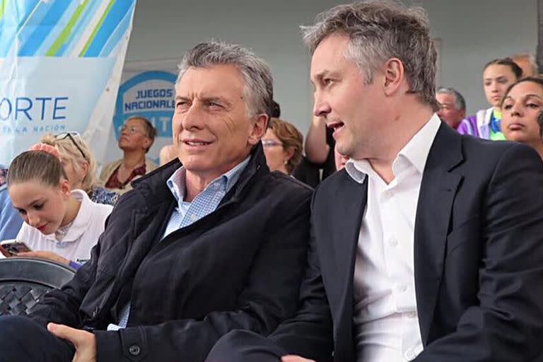 Fernando De Andreis y Mauricio Macri