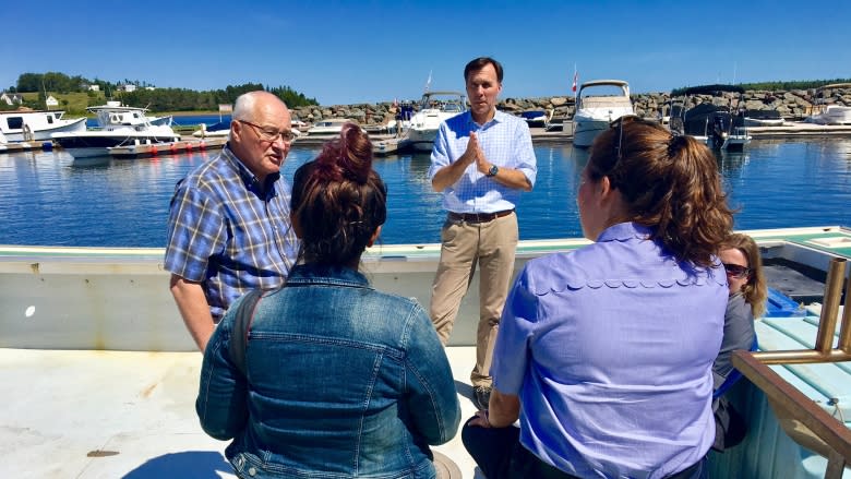 'We've got to keep going': Morneau talks economy in P.E.I.