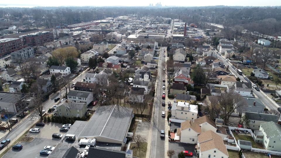 Washingtonville in Mamaroneck, also known as The Flats,  March 15, 2022. The low-lying area is prone to flooding.