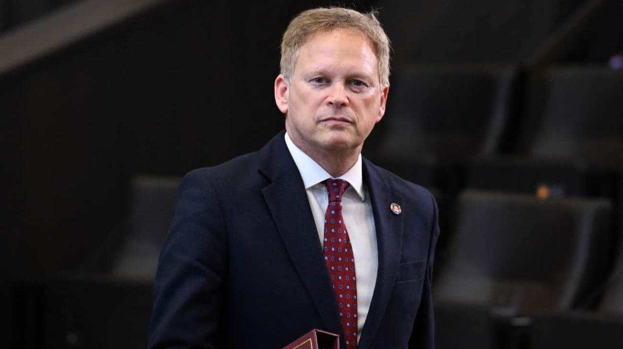 UK Defence Secretary Grant Shapps. Stock photo: Getty Images