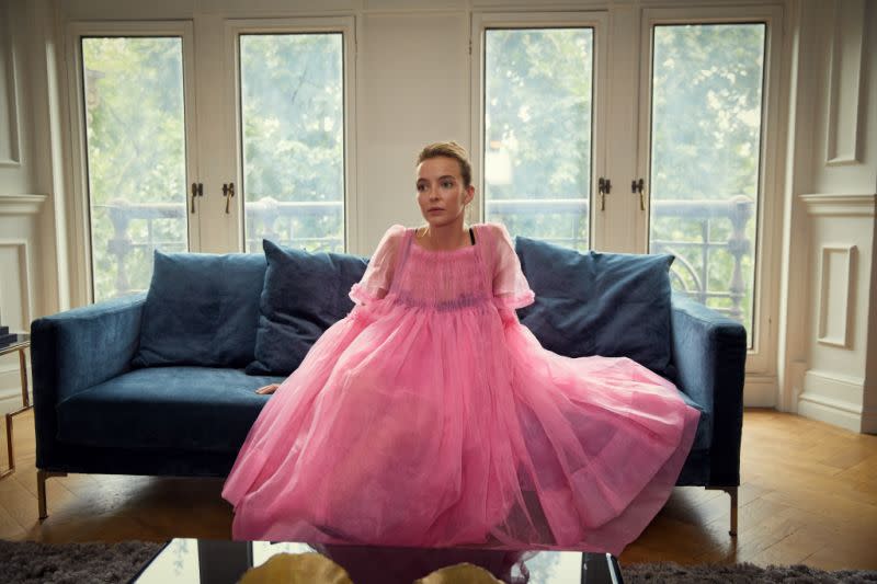 Le rose millenium nous fascine toujours plus grâce au thriller au suspens haletant ‘Killing Eve’ diffusé sur BBC1 [Photo: Sid Gentle Films/Robert Viglasky]