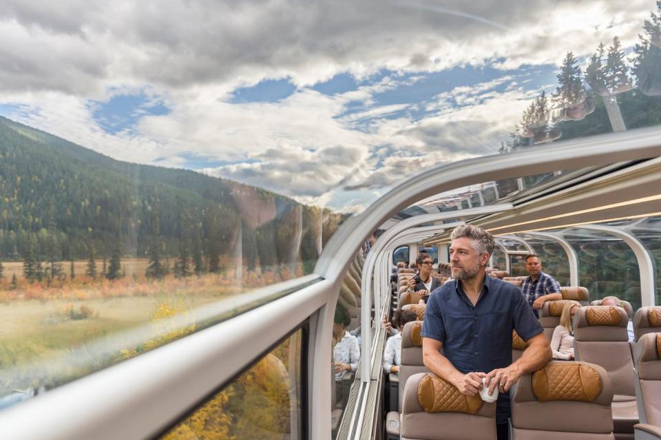 Rocky Mountaineer train