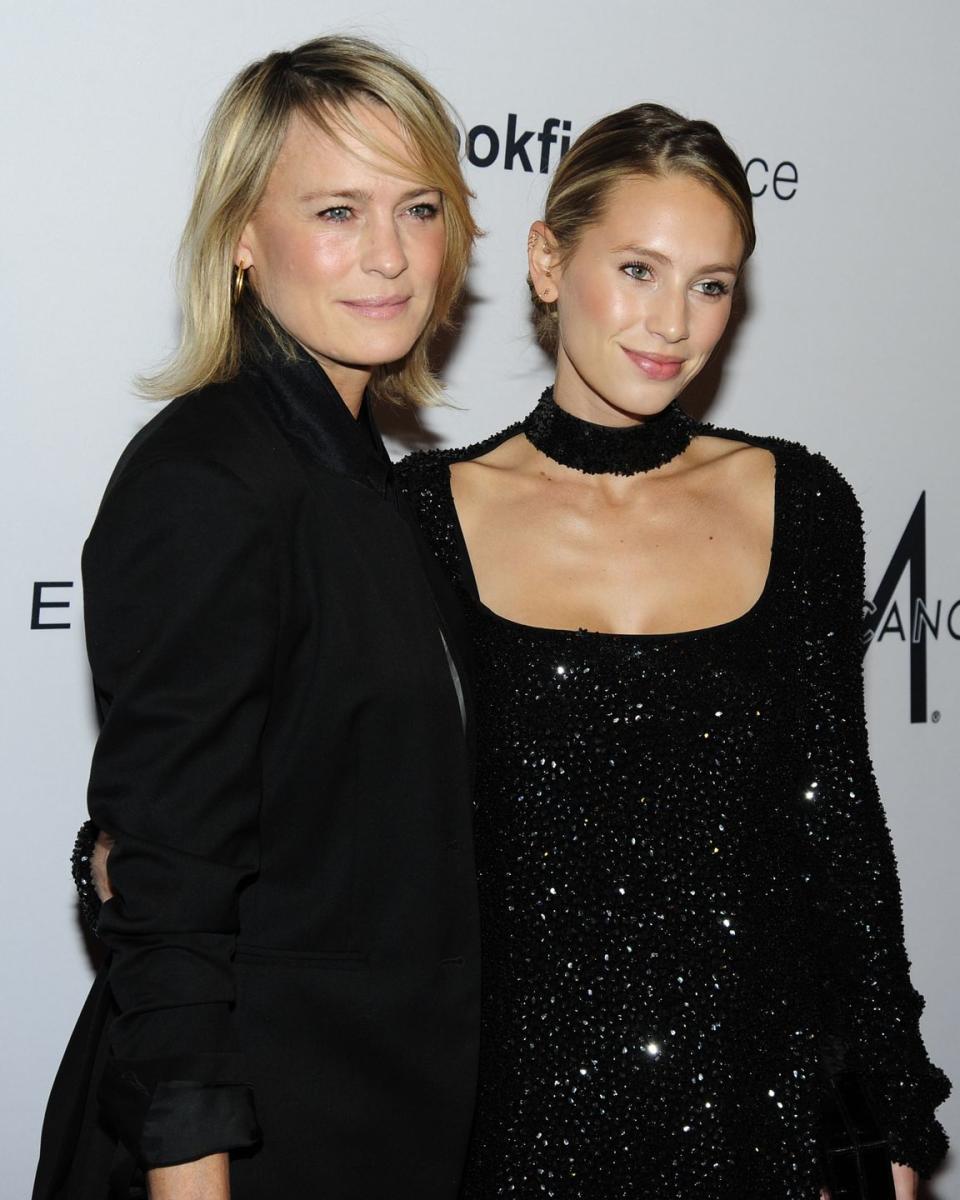 Robin Wright and Dylan Penn