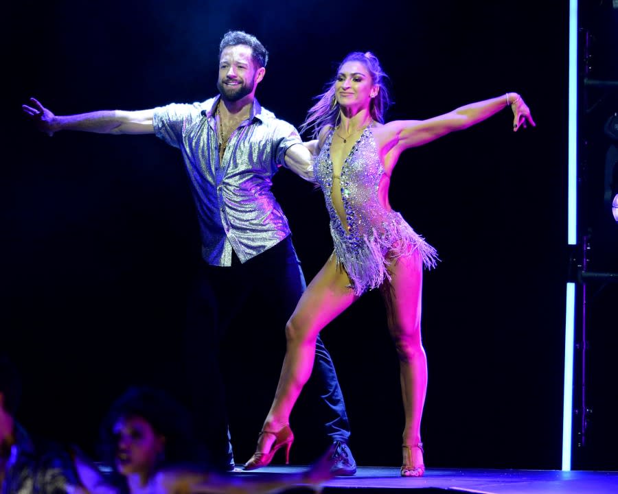 Pasha Pashkov Daniella Karagach Dancing with the Stars Live at Hard Rock Live