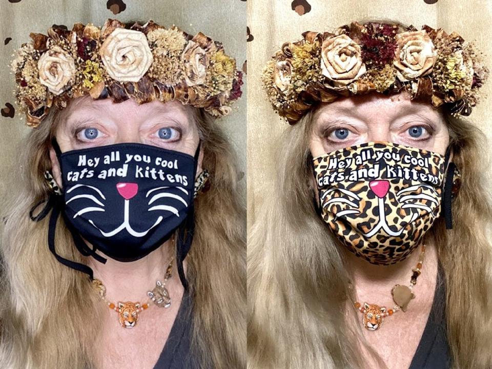 carole baskin face masks