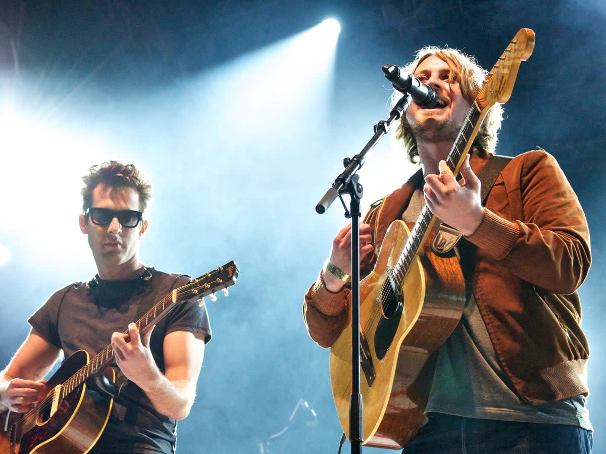 Mark Ronson performing with The Zutons in 2011 (Warren King/Shutterstock)