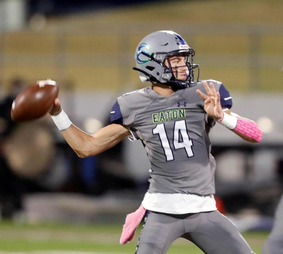 Nortwest Eaton QB and UTSA commit Noah Lugo returns for his senior season. Will he have a breakout year? Special to the Star-Telegram/Bob Booth