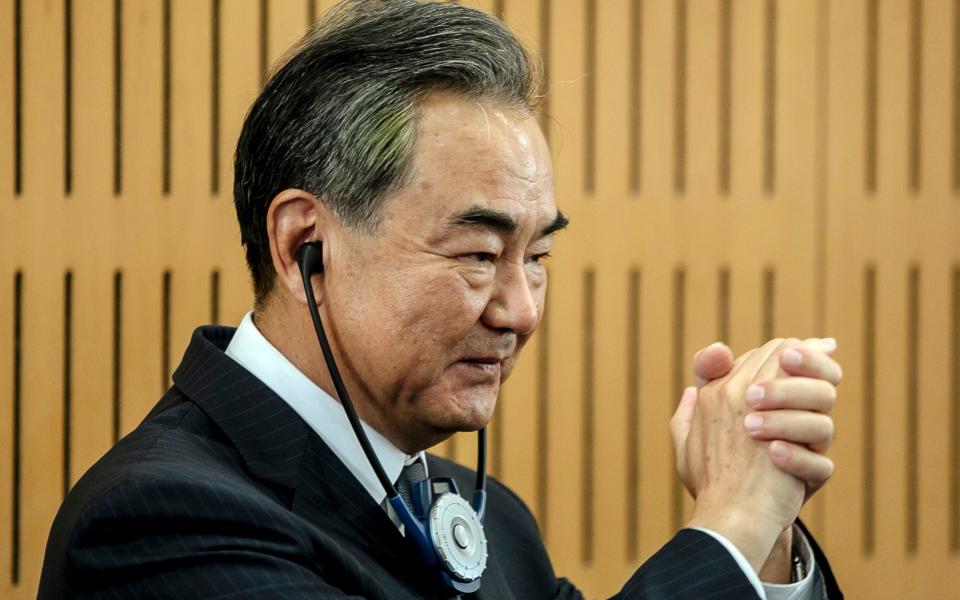 Wang Yi, the Chinese foreign minister, this week threatened Prague over a trip of Czech politicians to Taiwan - Kamil Zihnioglu/AP