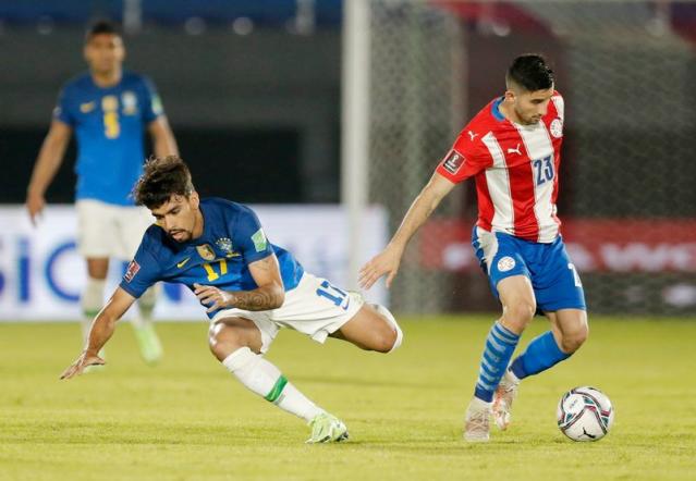 Brazil score early and late to defeat Paraguay 2-0