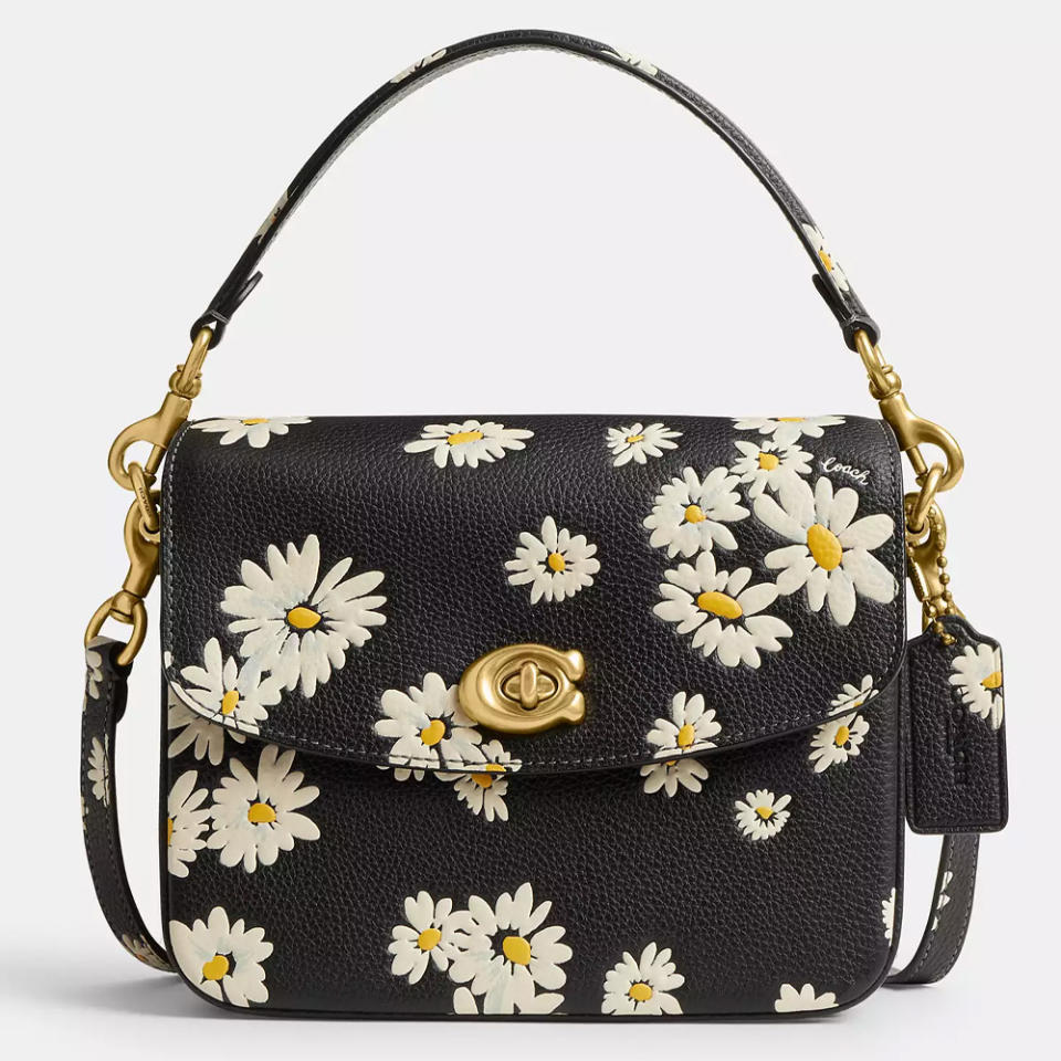 Coach Cassie bag in daisy print